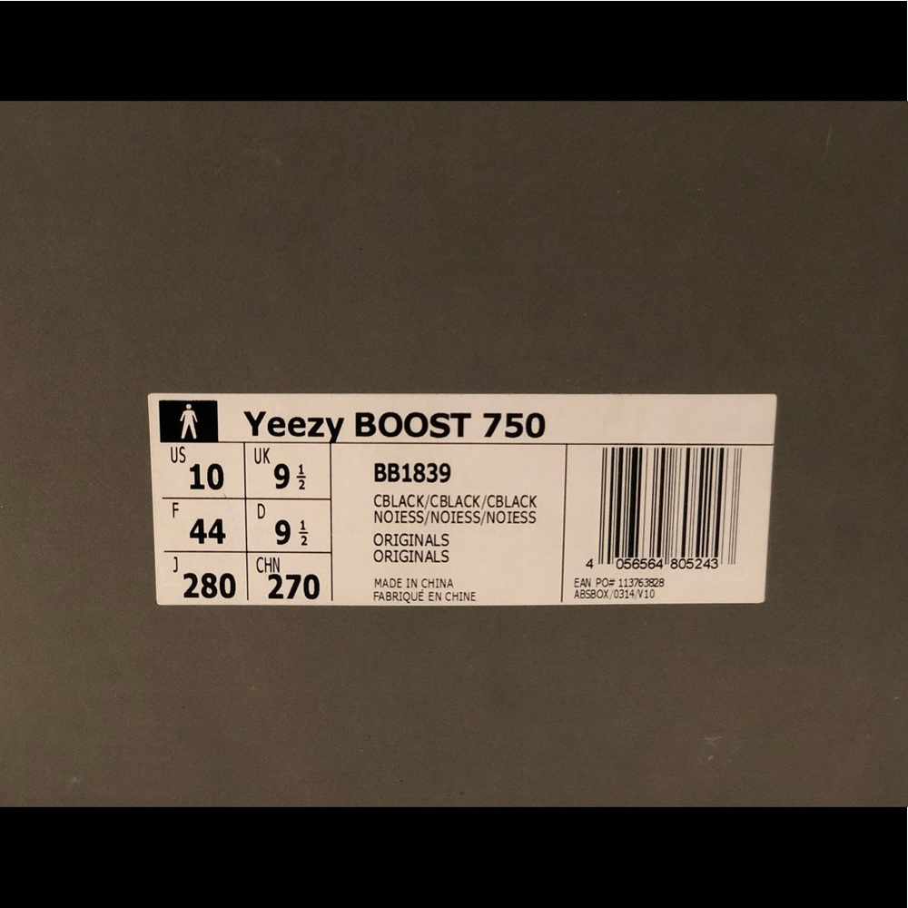 Yeezy 750 Black